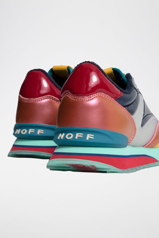 Baskets The Clydes - Bleu et rose
