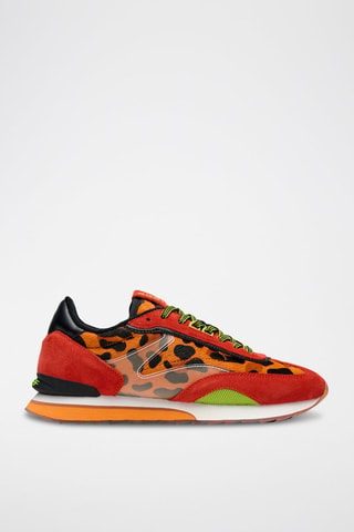 Baskets en cuir Lady - Orange