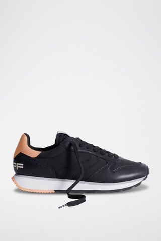 Baskets en cuir Cumae - Noir