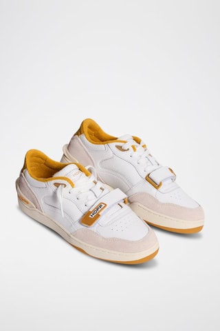 Baskets en cuir Walkman - Blanc
