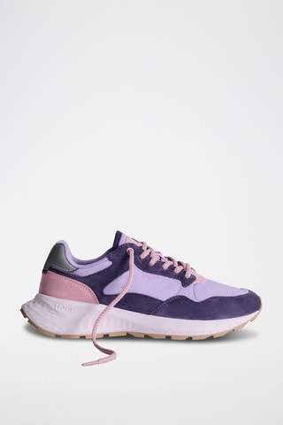 Baskets en cuir Shanghai - Violet