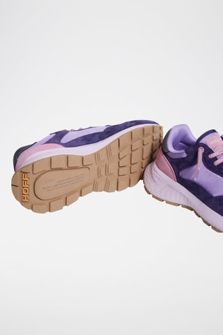 Baskets en cuir Shanghai - Violet