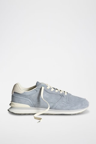 Baskets en nubuck Mancora - Bleu