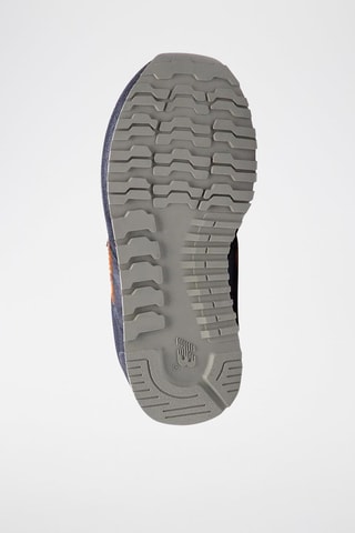 Baskets en nubuck - Bleu marine