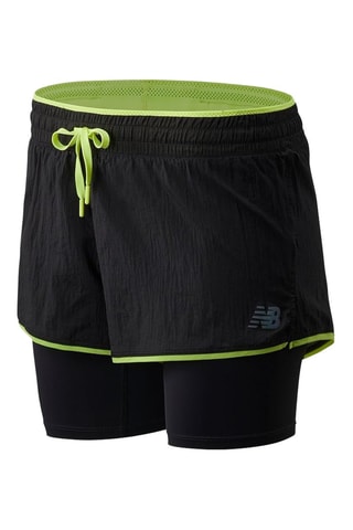 Short de running Q Speed Breathe - Noir