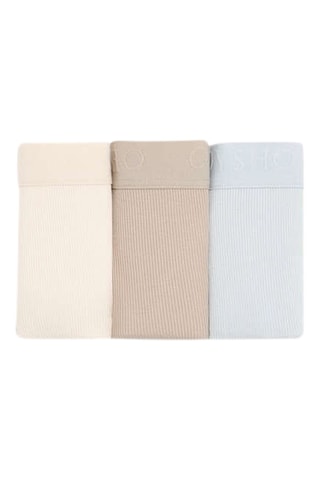 3 tanga - Beige e taupe
