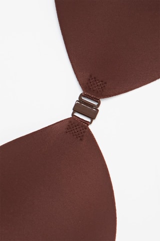 2 reggiseni adesivi - Marrone