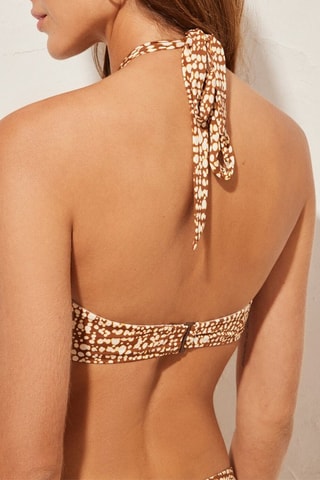 Reggiseno bikini - Marrone