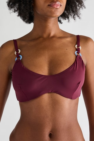 Reggiseno bikini - Bordeaux