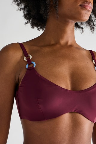 Reggiseno bikini - Bordeaux