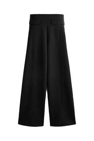 Pantaloni bootcut - Nero