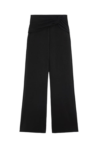 Pantalon flare - Nero