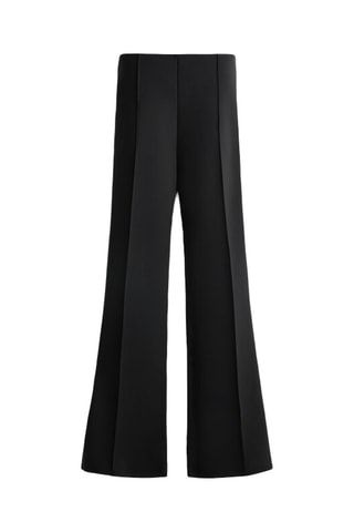 Pantaloni flare - Nero