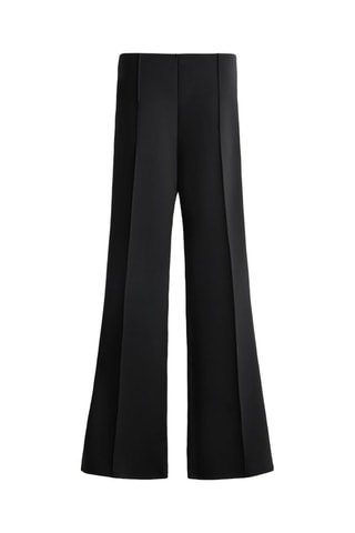 Pantaloni flare - Nero