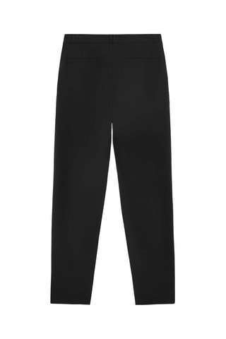 Pantaloni straight - Nero