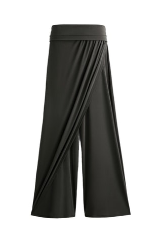 Pantaloni palazzo - Nero