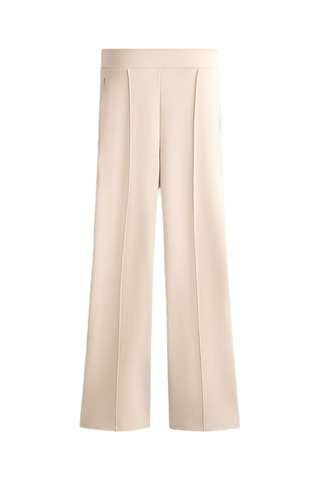 Pantaloni flare - Beige