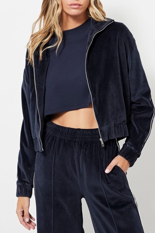 Giacca in velluto - Navy