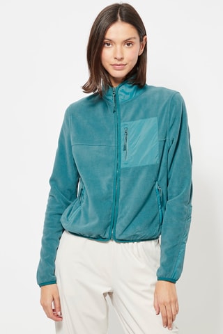 Giacca in pile - Verde
