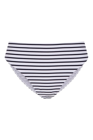 Slip bikini - Bianco e navy