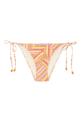 Slip bikini - Rosa e giallo