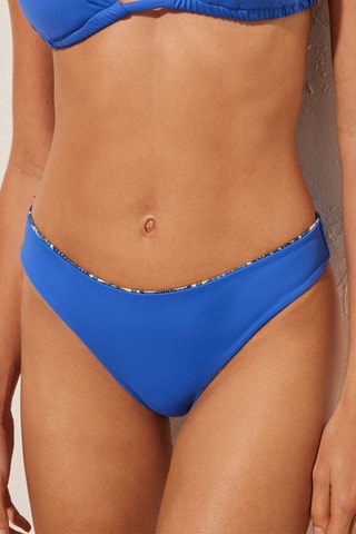 Slip bikini - Blu