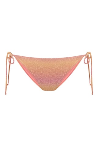 Slip bikini dip and dye - Salmone e rosa