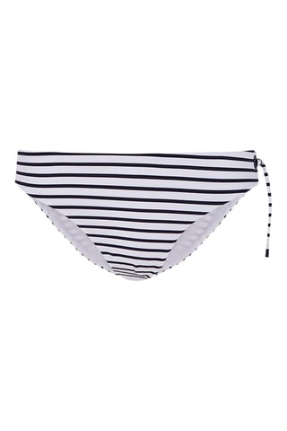 Slip bikini - Bianco e navy