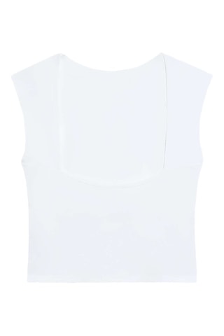 Crop top - Bianco