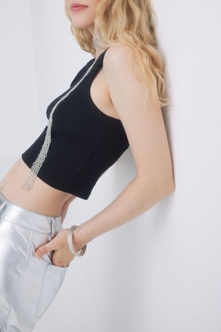 Crop top - Nero
