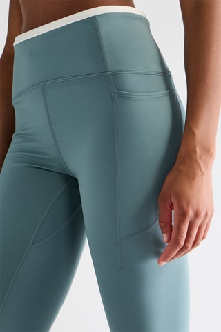 Leggings - Blu-verde