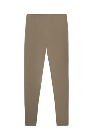 Leggings a vita alta - Kaki