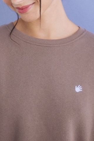 Felpa in pile - Taupe