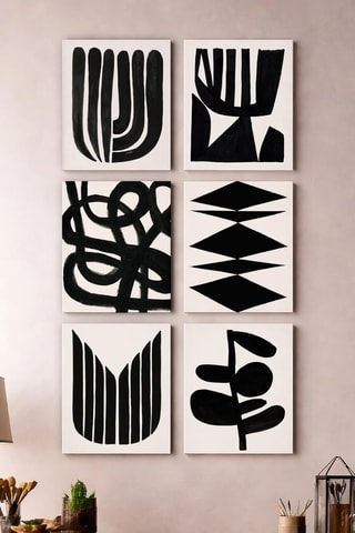 6 quadri - 6 x (20 x 30 cm)