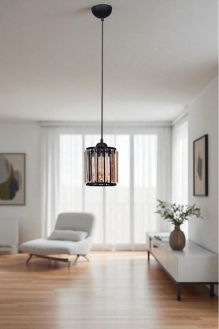 Lampadario - Nero - 40 W