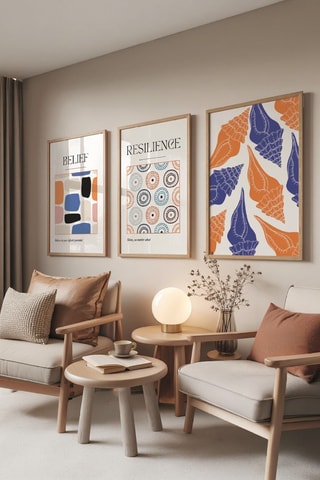 3 quadri - 50 x 70 cm