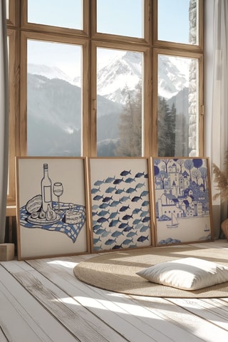 3 quadri - 50 x 70 cm