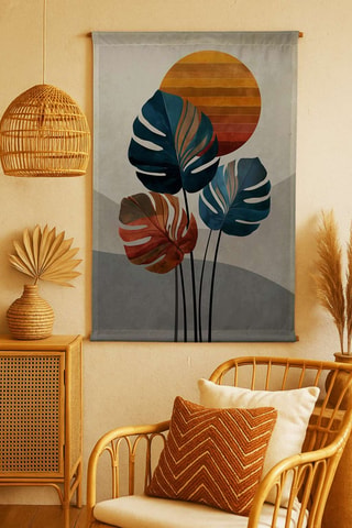 Decorazione da parete - 140 x 100 cm - Grigio