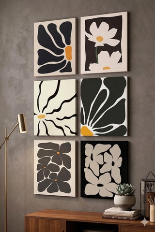 6 quadri - 6 x (15 x 20 cm)
