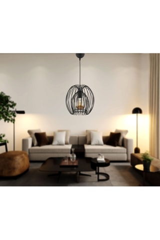 Lampadario - Nero - 60 W