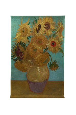 Decorazione da parete - 120 x 70 cm - Turchese e giallo