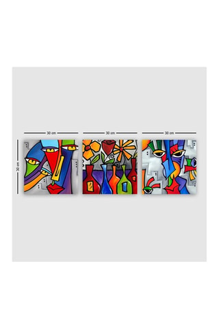 Trittico - 90 x 30 cm
