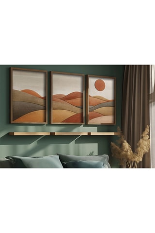 Trittico in MDF Lillian - 105 x 47 cm