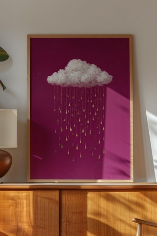Quadro in legno massiccio - 50 x 70 cm