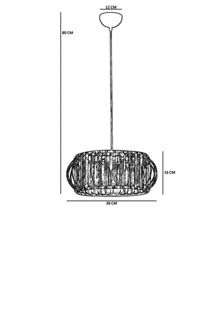Lampadario - Dorato - 40 W