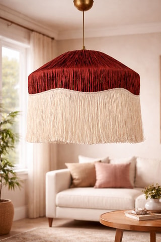 Lampadario - Rosso - 40 W