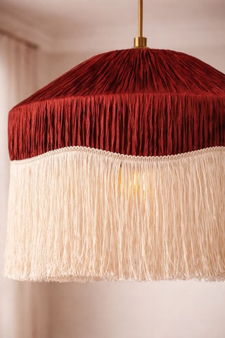 Lampadario - Rosso - 40 W
