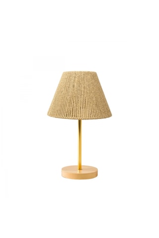 Lampada da tavolo - Ecrù e dorato - 40 W