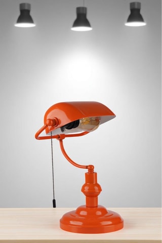 Lampada da tavolo - Arancione - 40 W