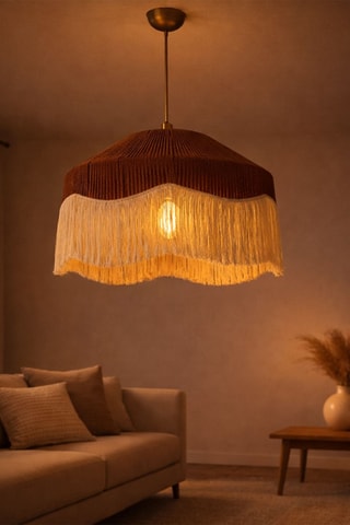 Lampadario - Marrone - 40 W